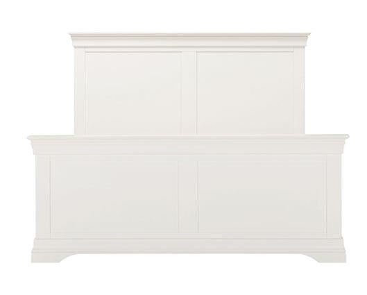 BORDEAUX 4'6" HIGH END BED - IVORY