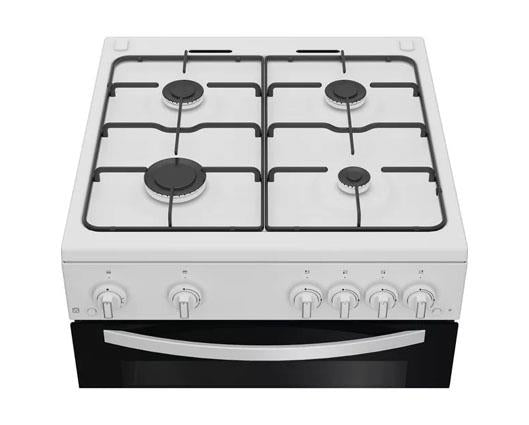 Indesit ITG6GW 60cm Gas Twin Cooker - White