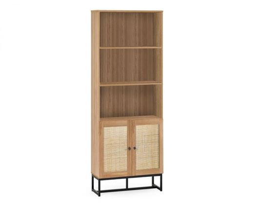 Petra Tall Bookcase - Oak