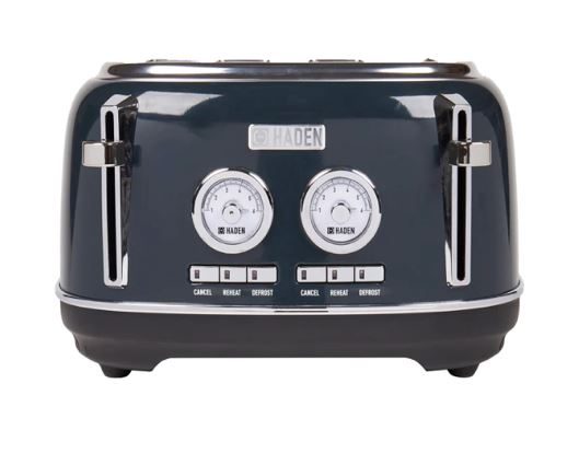 Haden Jersey 4 Slice Toaster Steel Blue