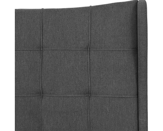 VERONA 5' BED - GREY FABRIC