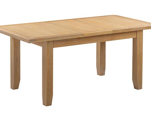WINDSOR EXTENDING DINING TABLE - NATURAL OAK