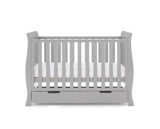 Stamford Mini Cot Bed - Warm Grey