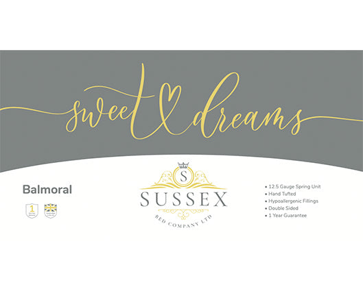 Balmoral Divan and Mattress Set- King