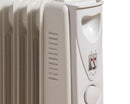 Daewoo 1500W White 7 Fin Oil Filled Radiator