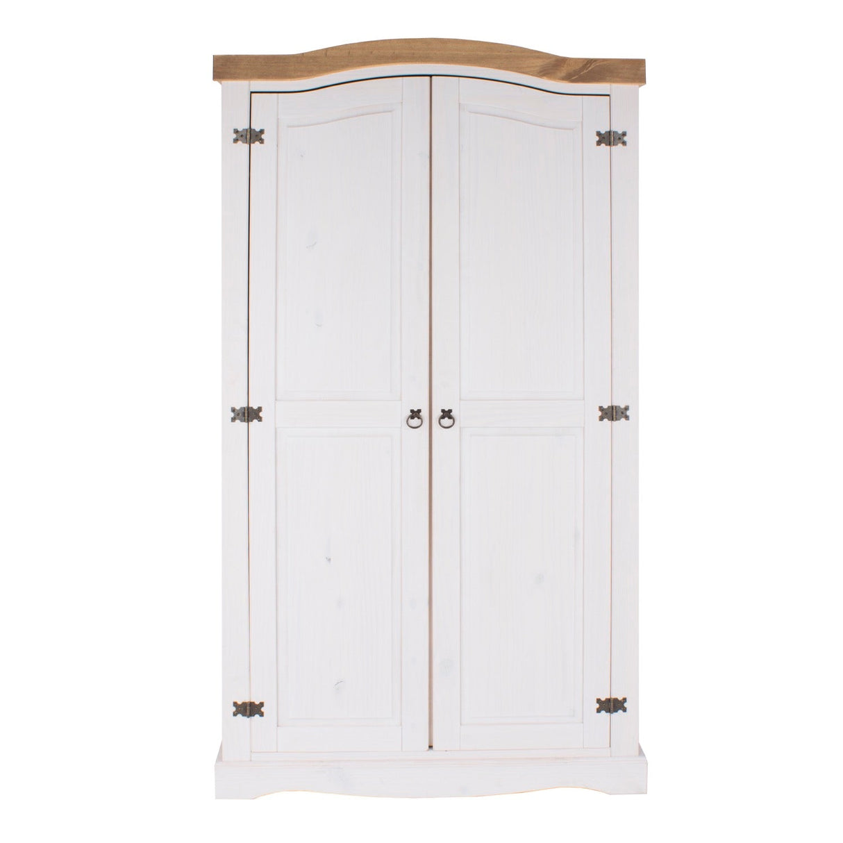 Corona White 2 Door Wardrobe