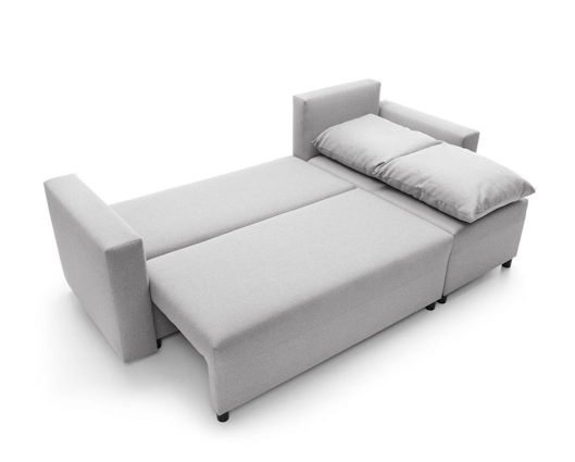 Otto Right Hand Facing Corner Sofa - Light Grey