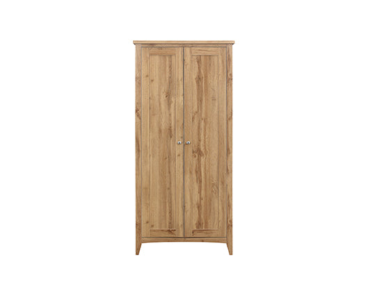 Hounslow 2 Door Wardrobe- Oak
