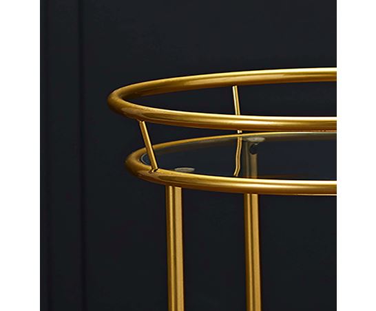 Cali Drinks Trolley- Gold