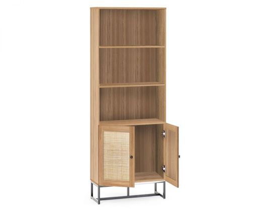 Petra Tall Bookcase - Oak