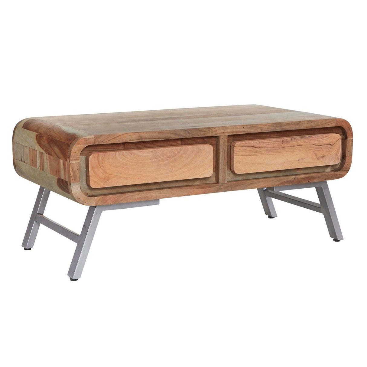 Alaw Coffee Table with 2 Drawers