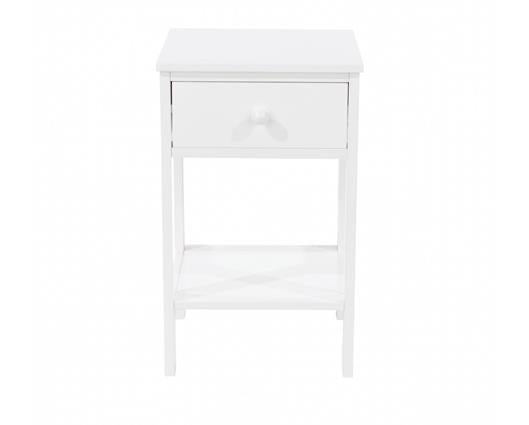 Essentials 1 Drawer Petite Bedside Cabinet