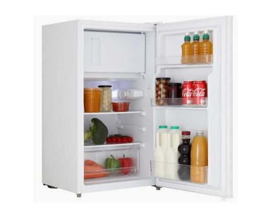 Cookology UCIB80WH 80L Freestanding Under Counter Fridge with Ice Box – White