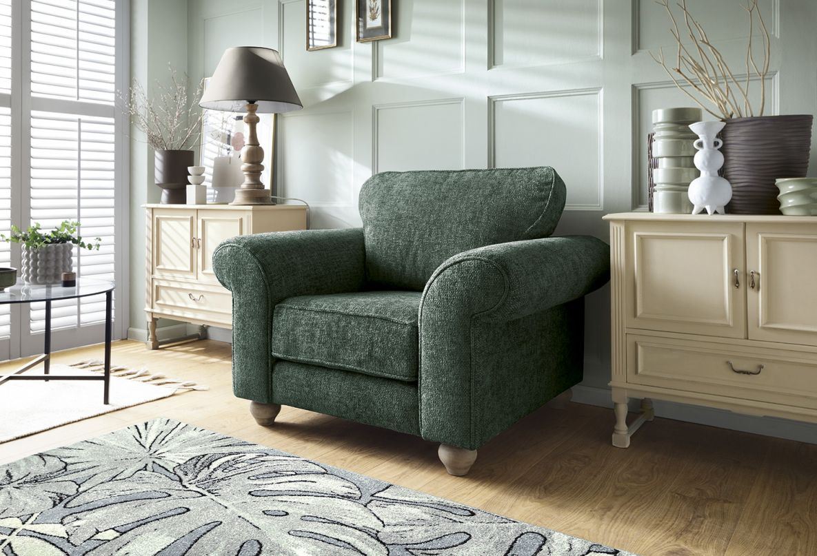 Iris Armchair - Jungle Green