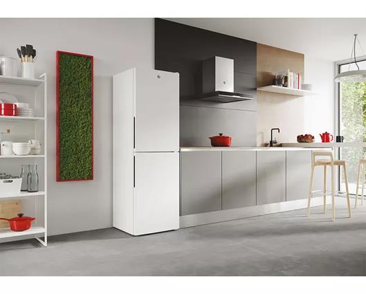 Hoover HVCT3L517EWKR 252 Litre 50/50 Freestanding Fridge Freezer - White