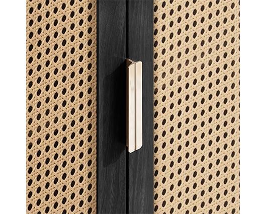 Noah 2 Door Sideboard - Black