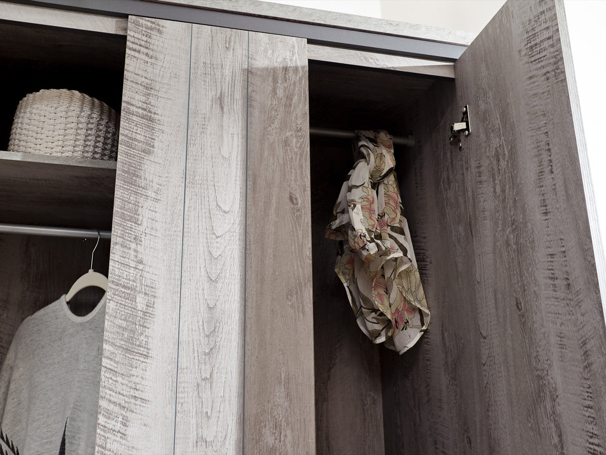 Baxter 4 Piece Bedroom Set-Grey