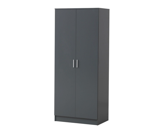 3 Piece Bedroom Set 3 Drawer-Dark Grey