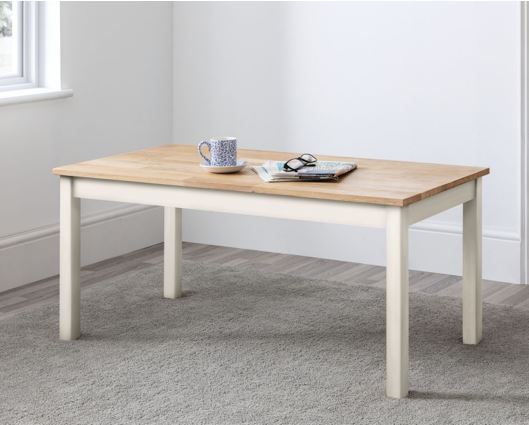 Cacey Coffee Table-White & Oak