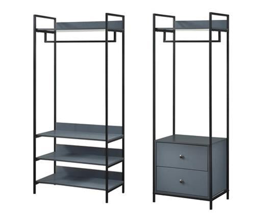 Alva Duo Bedroom Set - Dark Grey