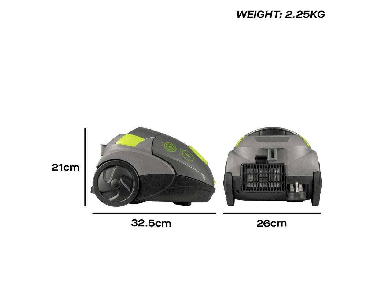 Daewoo Tornado Compact Bagged Vacuum Cleaner