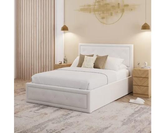 Hollywood King Bed - White