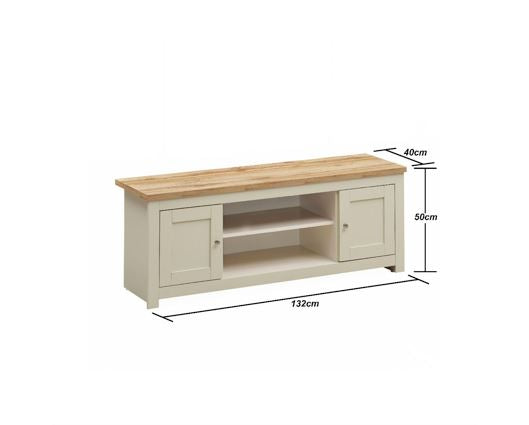 Lincoln TV Unit 2 Doors 1 Shelf