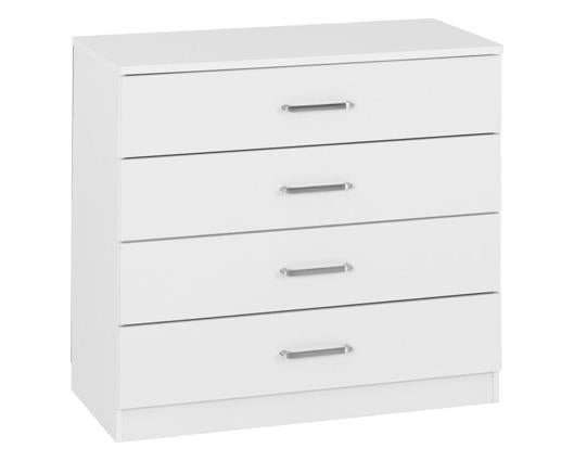 DAKOTA 2 DOOR WARDROBE BEDROOM SET - WHITE