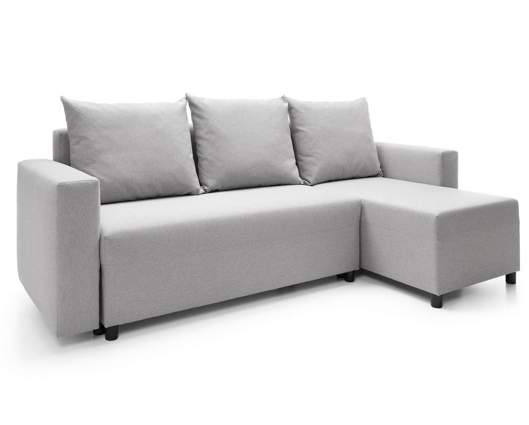 Otto Right Hand Facing Corner Sofa - Light Grey