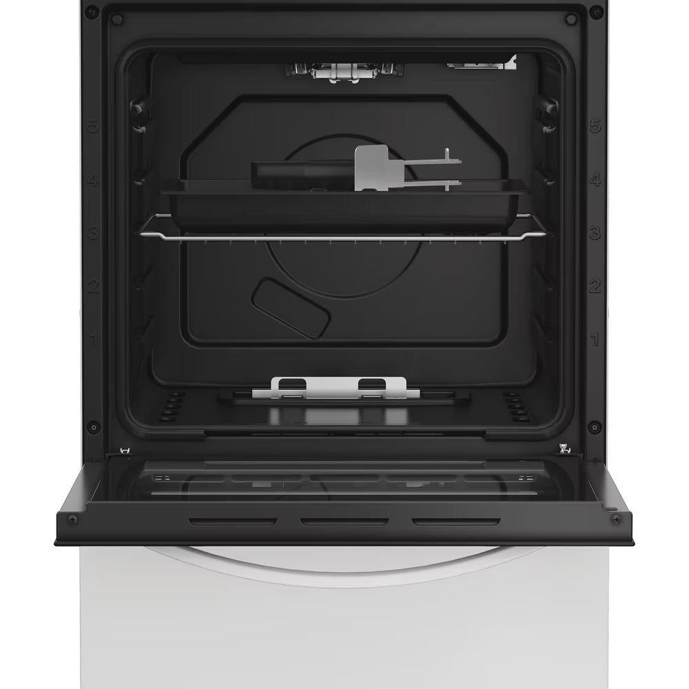 Indesit I5G1KMW Gas Single Cooker 50CM - 55L with Fast Boil