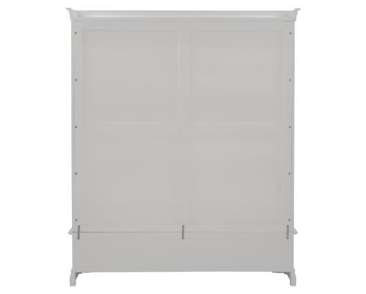 BORDEAUX 3 DOOR WARDROBE - PEBBLE GREY