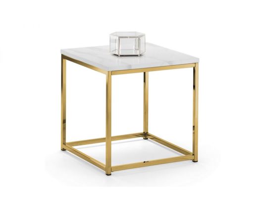 Scarlett Lamp Table - Gold