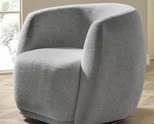 Bowline Swivel Chair Fossil