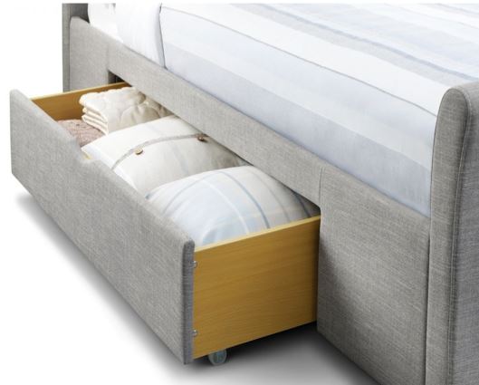 Caprice Bed With 2 Underbed Storage Drawers-King