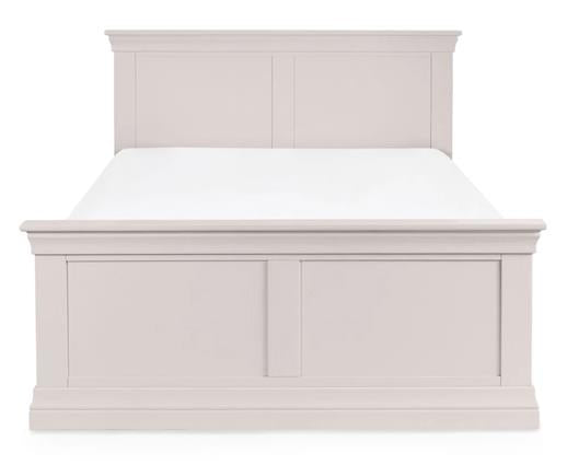 Clermont Bed Light Grey - Double