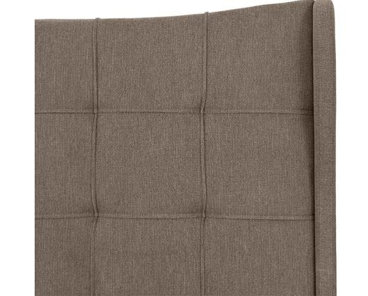 VERONA 5' BED - BROWN FABRIC