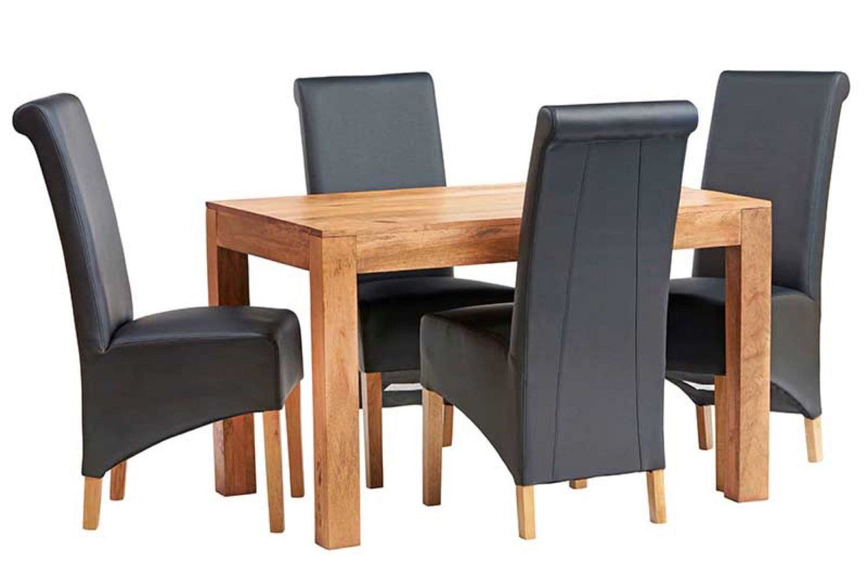Sapeli Light Large Dining Table