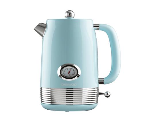 Daewoo Denver Kettle and Toaster Bundle - Sky Blue