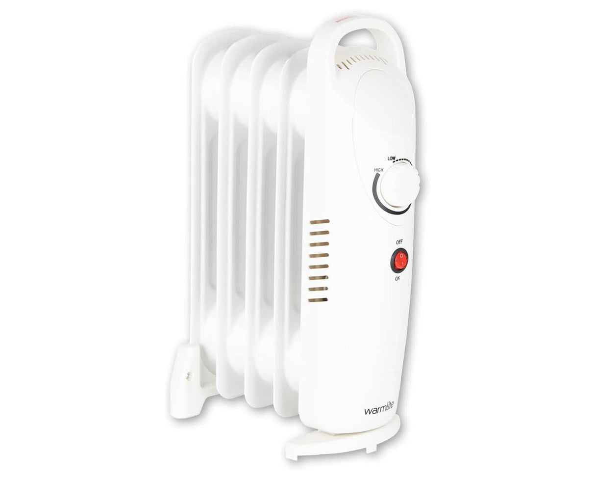 Warmlite 650W Oil Filled Radiator White