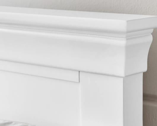 Clermont Bed Surf White - King