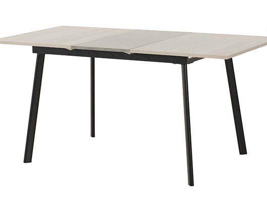 AVERY & LUKAS EXTENDING DINING SET (X4 CHAIRS) - CONCRETE/GREY VELVET