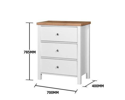 Shannon 3 Drawer Chest