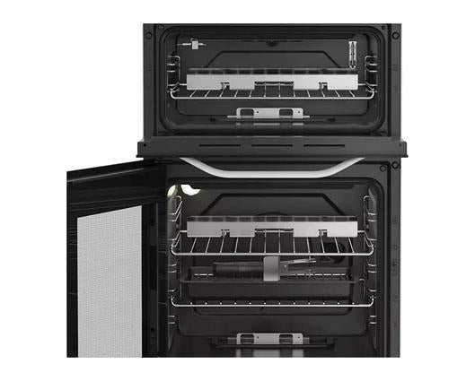 Hotpoint 50cm Gas Double Cooker - White