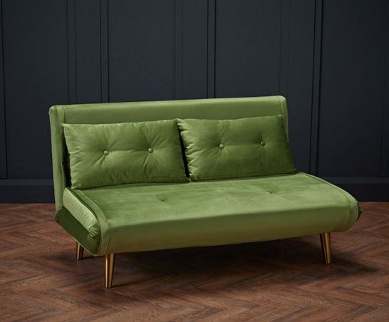 Mila Sofa Bed- Green