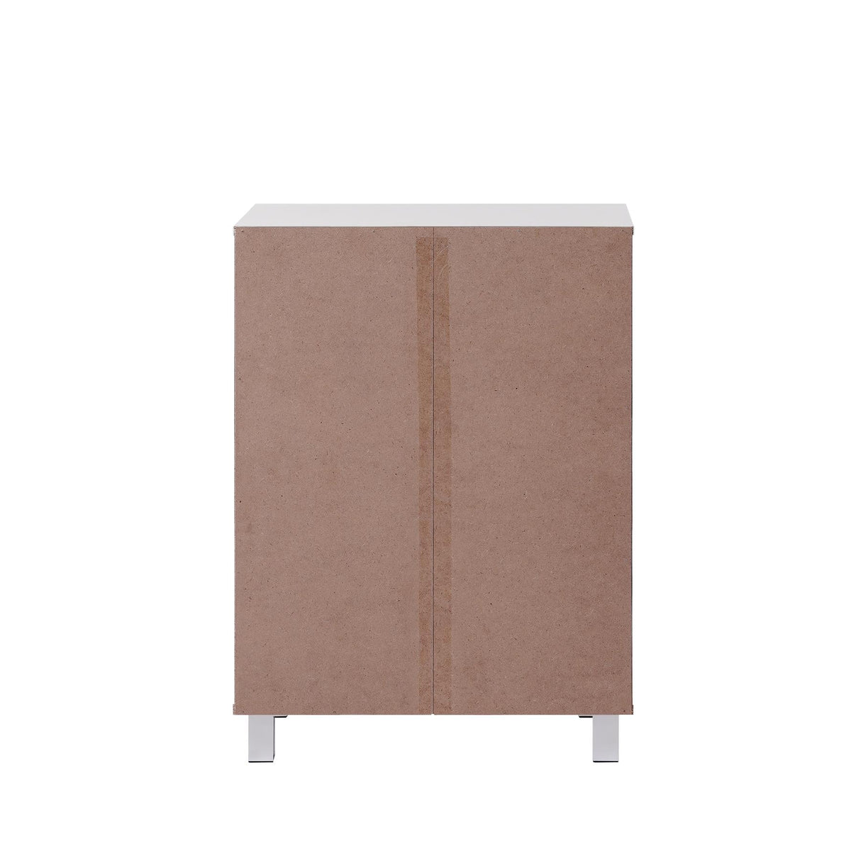 Euston 2 Door Shoe Cabinet - White