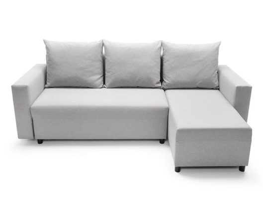 Otto Right Hand Facing Corner Sofa - Light Grey