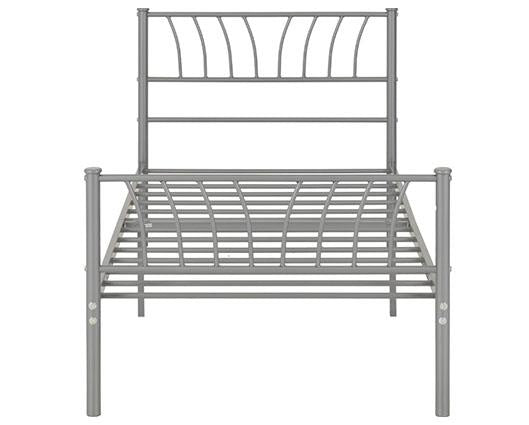 HARLOW 3' BED - SILVER