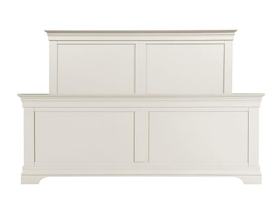 BORDEAUX 5' HIGH END BED - IVORY
