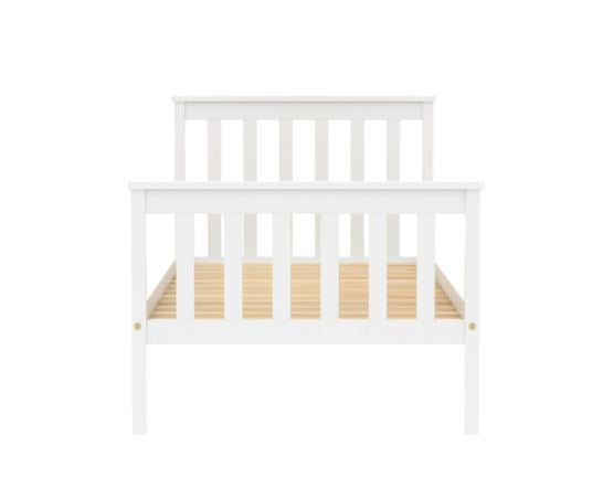 Oxford Pine Bed White - Single