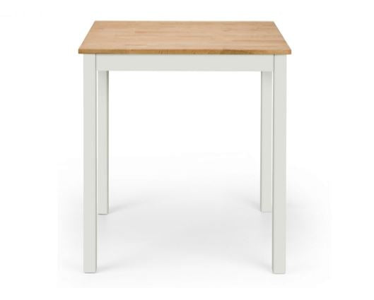 Cacey Rectangular Dining Table-White & Oak